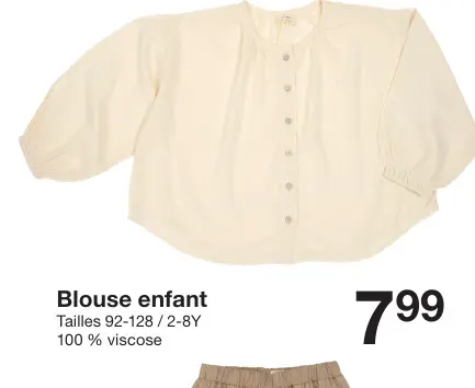 Offre: Blouse enfant