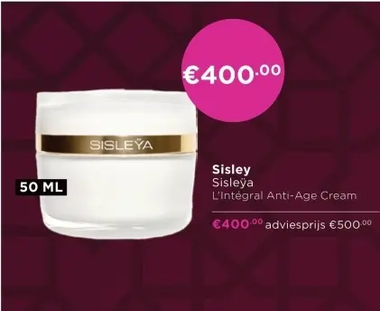 Aanbieding: Sisleya L'Intégral Anti-Age Cream