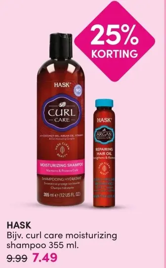 Aanbieding: Curl care moisturizing shampoo