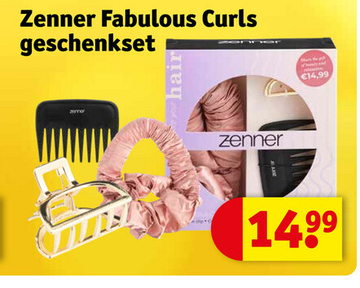 Aanbieding: Zenner Fabulous Curls geschenkset