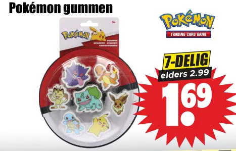 Aanbieding: Pokémon gummen