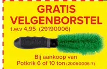 Promotie: Velgenborstel