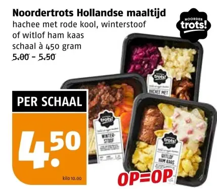 Aanbieding: Hollandse maaltijd