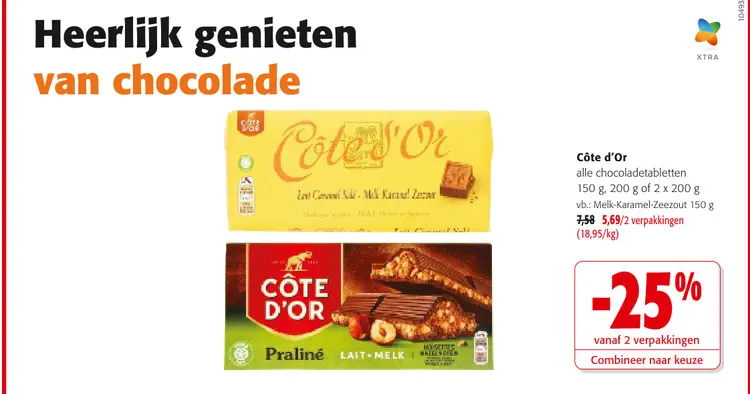 Promotie: Cxhocoladetabletten