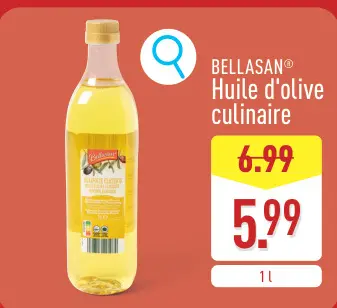 Offre: Huile d'olive culinaire