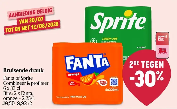 Promotie: Bruisende drank