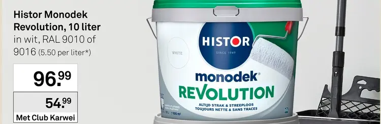 Aanbieding: Histor Monodek Revolution