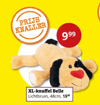 Aanbieding: XL-knuffel Belle
