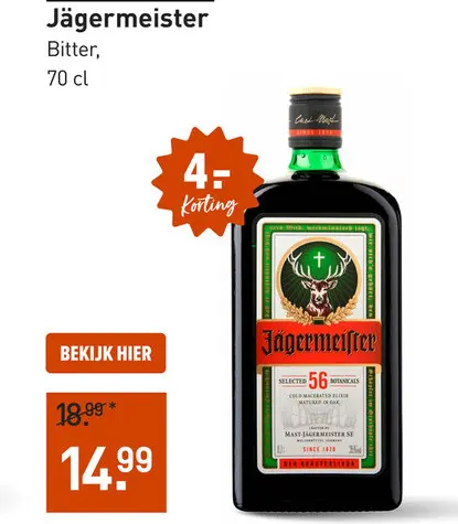 Aanbieding: Jägermeister