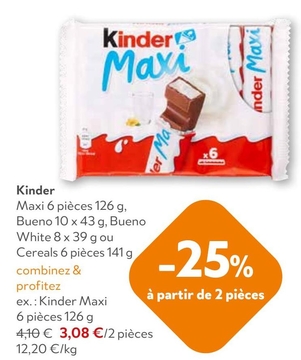 Offre: Kinder Maxi