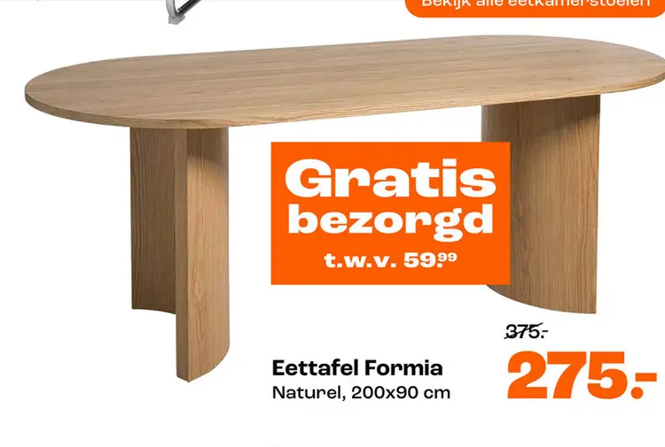 Aanbieding: Eettafel Formia