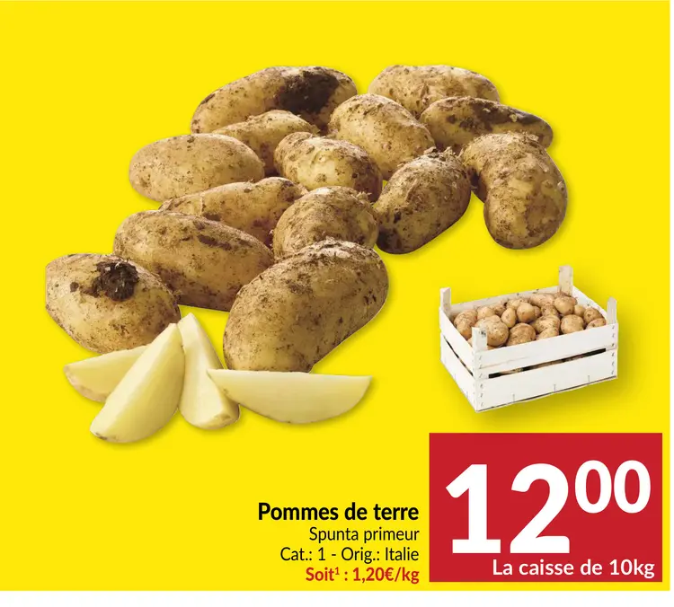 Offre: Pommes de terre