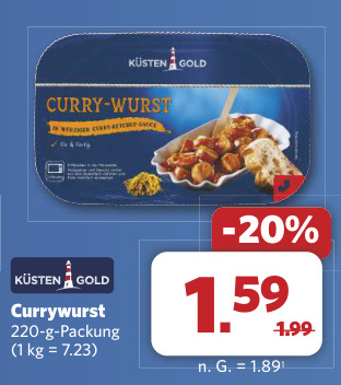 Aanbieding: Currywurst