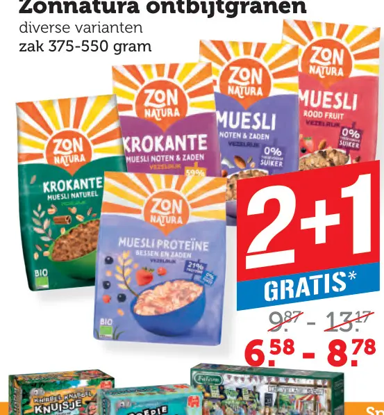 Aanbieding: Zonnatura ontbijtgranen