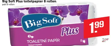 Aanbieding: Big Soft Plus toiletpapier