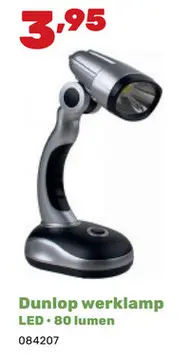 Aanbieding: Dunlop werklamp