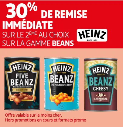 Offre: Heinz Beans