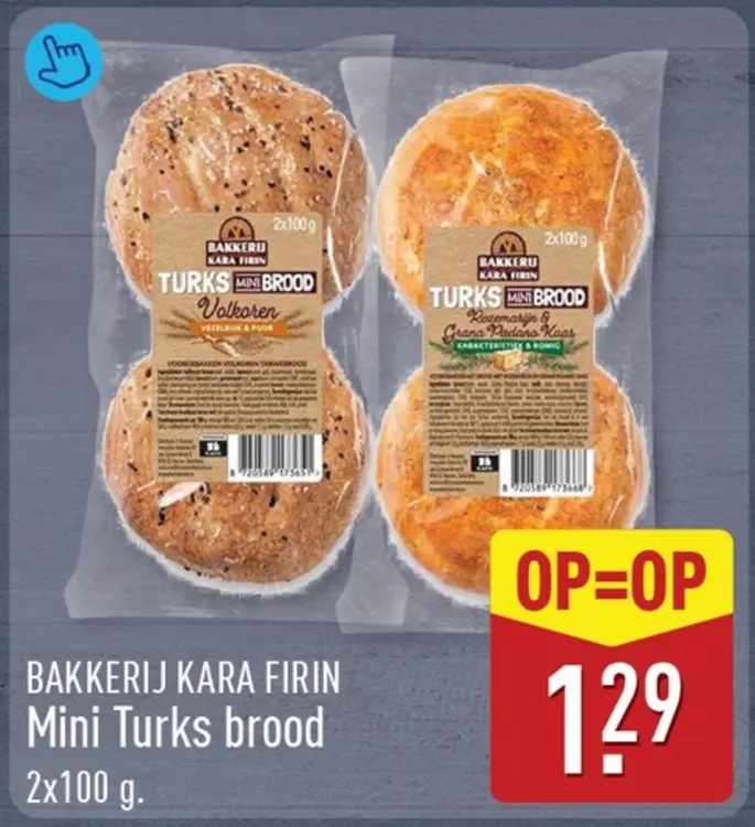 Aanbieding: Mini Turks brood