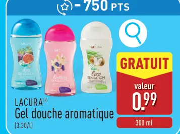 Offre: Gel douche aromatique