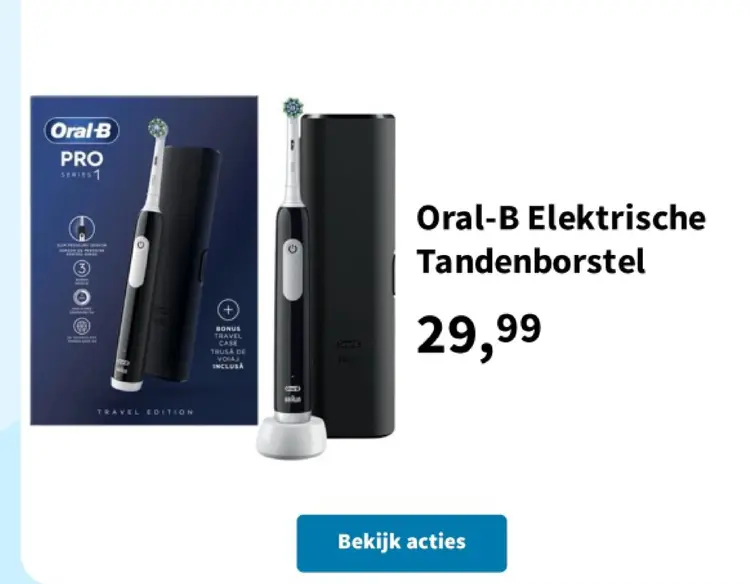 Promotie: Elektrische Tandenborstel