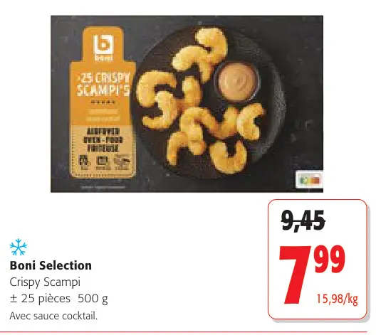 Offre: Crispy Scampi