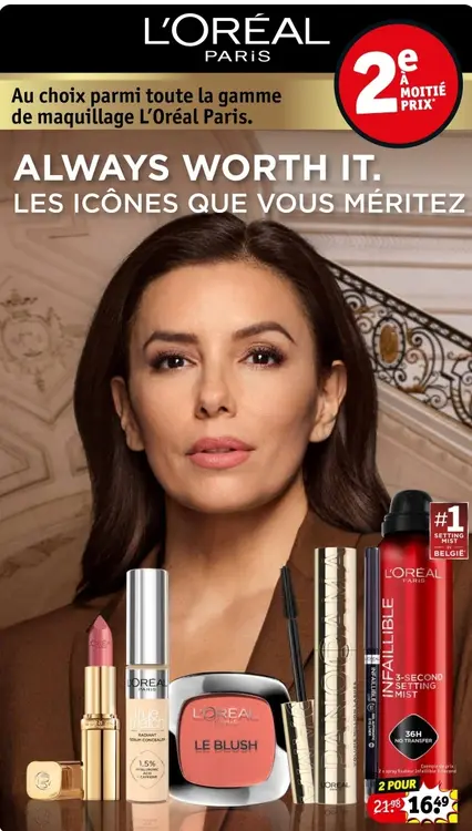 Offre: L'Oréal Infaillible 3-Second Setting Mist