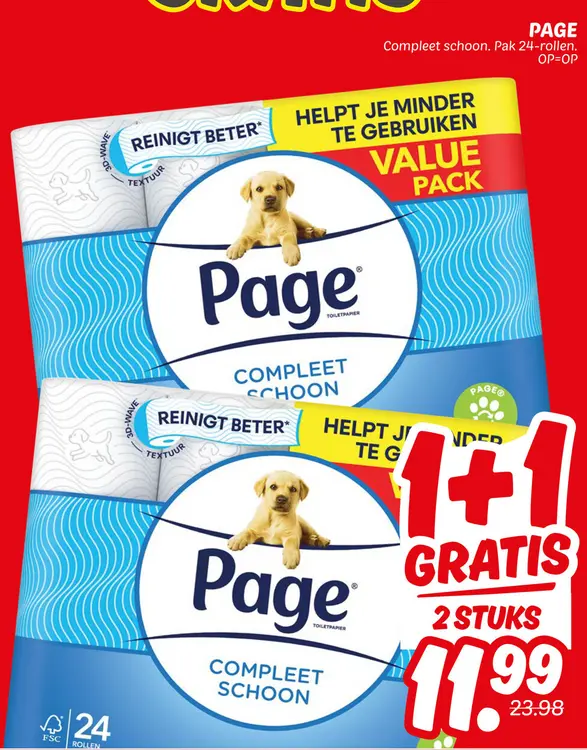 Aanbieding: Page Toiletpapier