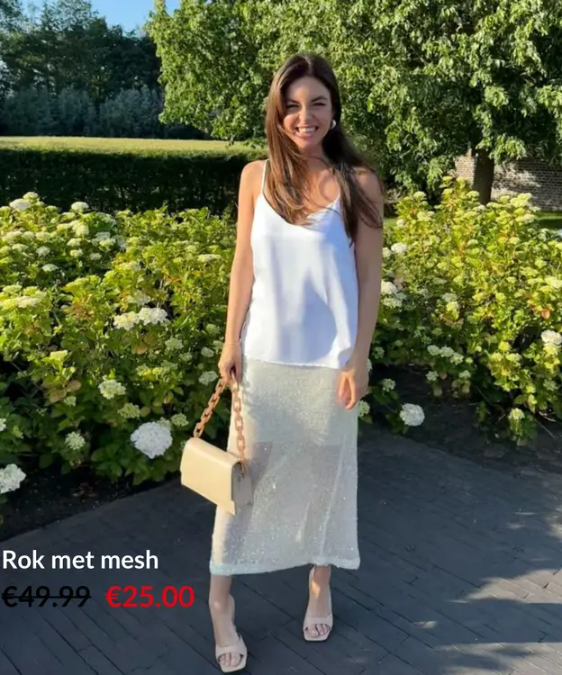 Promotie: Rok met mesh