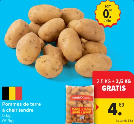 Offre: Pommes de terre