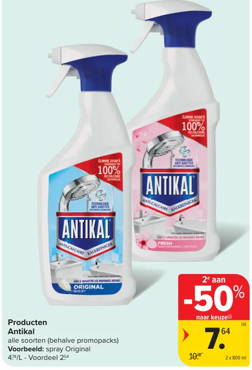 Promotie: Antikal