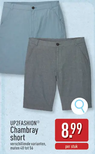 Promotie: Chambray Short