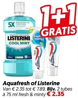 Aanbieding: Tandpasta