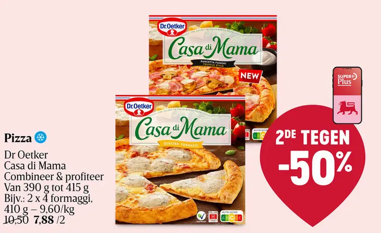 Aanbieding: Pizza Casa di Mama
