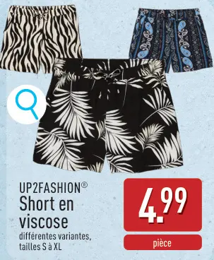 Offre: Short en viscose