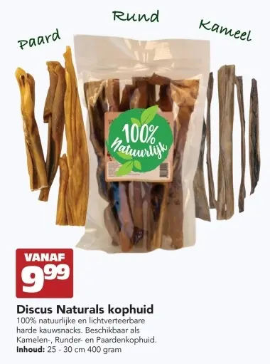 Aanbieding: Discus Naturals kophuid
