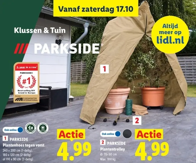 Aanbieding: Plantenhoes tegen vorst