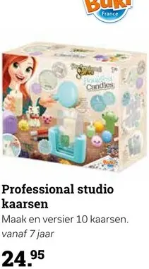 Promotie: Buki Professional studio kaarsen