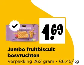 Promotie: Fruitbiscuit bosvruchten