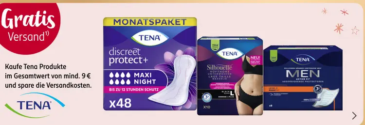 Aanbieding: Tena discreet protect+ Maxi Night