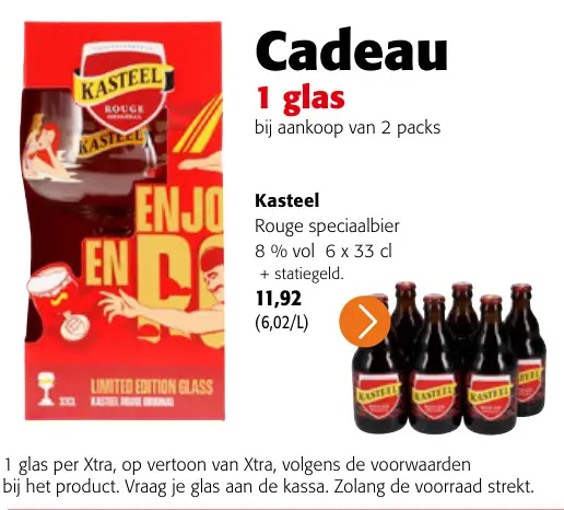 Promotie: Rouge speciaalbier