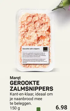 Aanbieding: Gerookte zalmsnippers