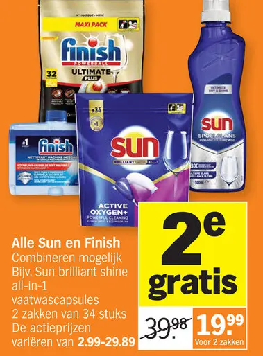 Promotie: Sun en Finish