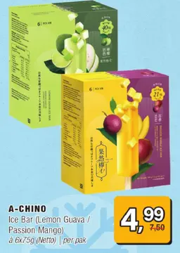 Aanbieding: Ice Bar (Lemon Guava / Passion Mango)