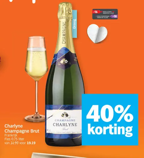 Promotie: Charlyne Champagne Brut