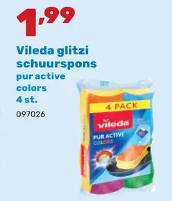 Promotie: glitzi schuurspons