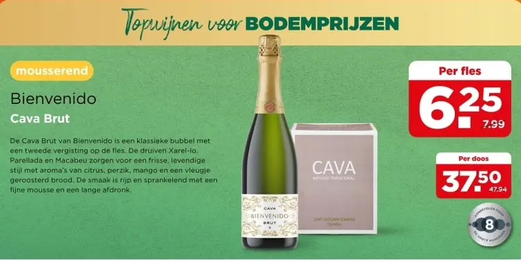 Aanbieding: Bienvenido Cava Brut