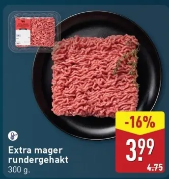 Aanbieding: Extra mager rundergehakt