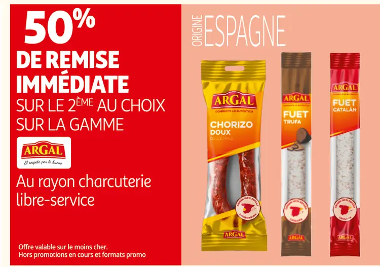 Offre: Chorizo Doux, Fuet Trufa, Fuet Catalan