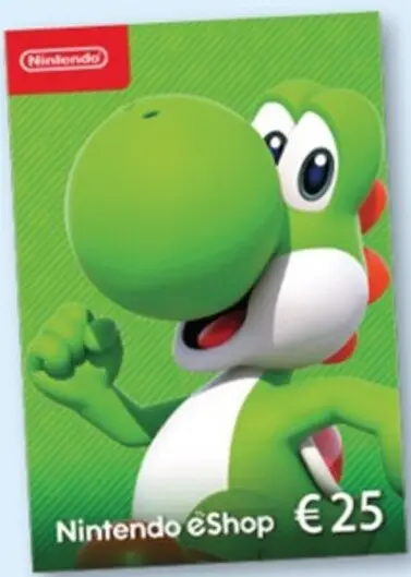 Aanbieding: Nintendo eShop Cadeaubon