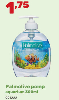 Aanbieding: Palmolive pomp aquarium